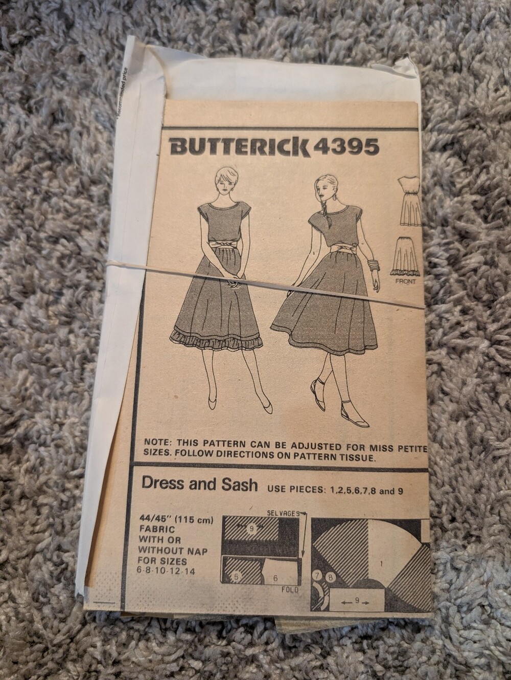 Vintage Pattern . Free W Other Pattern Purchase